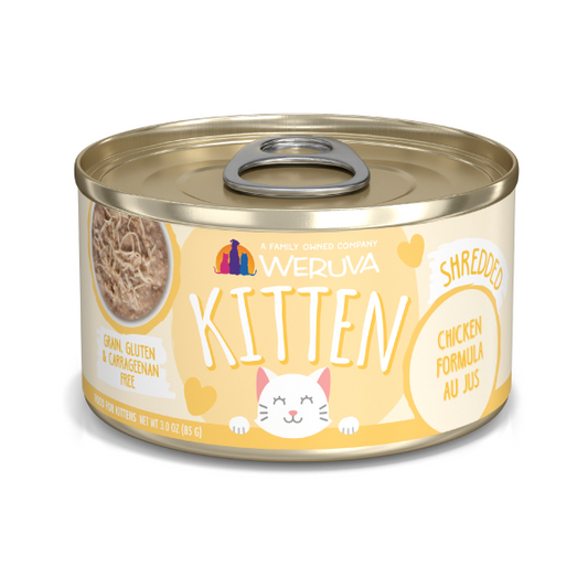 Weruva Cat Kitten Chicken Au Jus 3oz