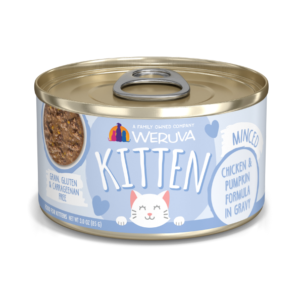 Weruva Cat Kitten Chicken & Pumpkin in Gravy 12/3oz