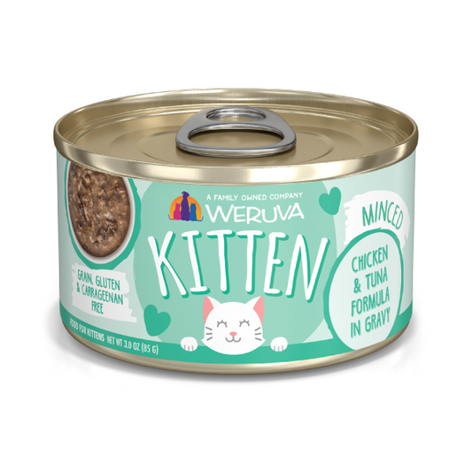 Weruva Cat Kitten Chicken & Tuna in Gravy  3oz