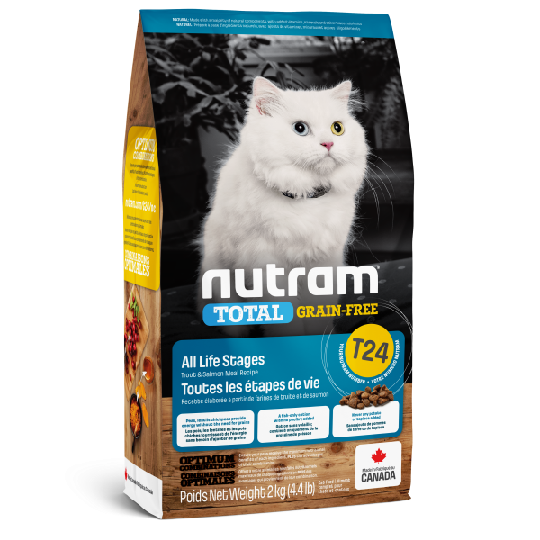 Nutram 3.0 Total GF Cat T24 Trout & Salmon 2 kg