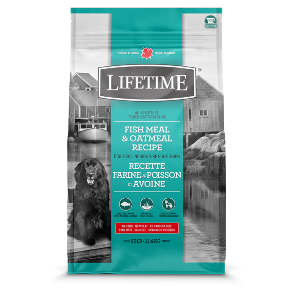 Lifetime Dog ALS Fish & Oatmeal 11.4 kg