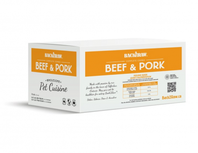 Back2Raw Compl. Beef/ Pork Blend 12 Lb