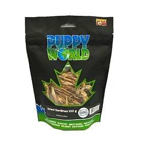 Puppy World Dried Sardines 100g