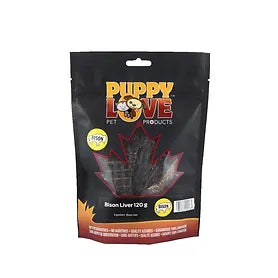 Puppy Love Bison liver 120g