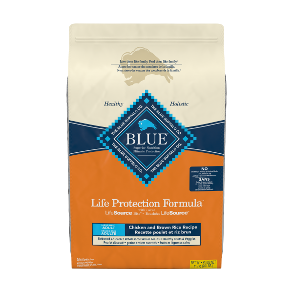 Blue Dog LPF Large Breed Adult Chicken & BnRice 26 lb