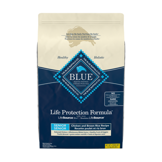 Blue Dog LPF Senior Chicken & BnRice 26 lb