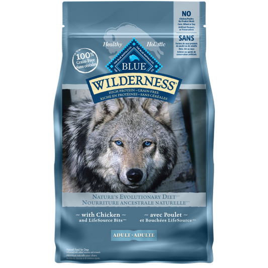 Blue Dog Wilderness GF Adult Chicken 4.5 lb