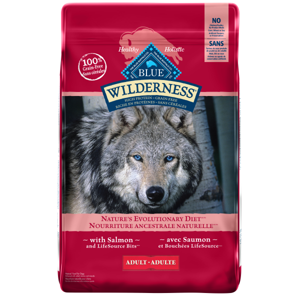 Blue Dog Wilderness GF Adult Salmon 24 lb