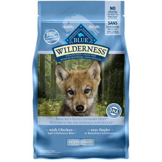 Blue Dog Wilderness GF Puppy Chicken 4.5 lb