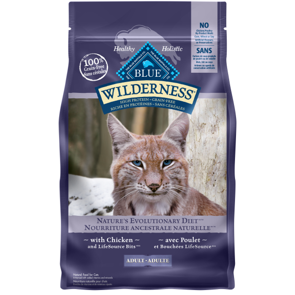 Blue Cat Wilderness GF Adult Chicken 6 lb