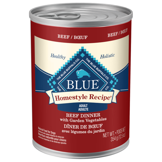 Blue Dog Homestyle Beef & Garden Vegetable 12/12.5 oz EN/FR