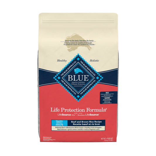 Blue Dog LPF Small Breed Adult Beef 15 lb