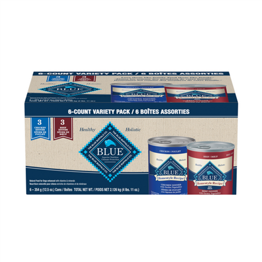 Blue Dog Homestyle VarietyPack Adult Chicken/Beef 6/12.5oz