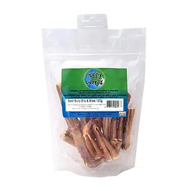 Puppy World Beef Bully Bits  300g