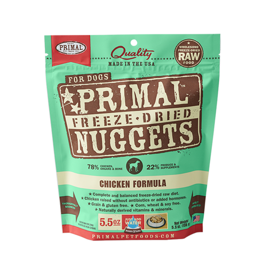 Primal Dog Freeze Dried Chicken 5.5 oz