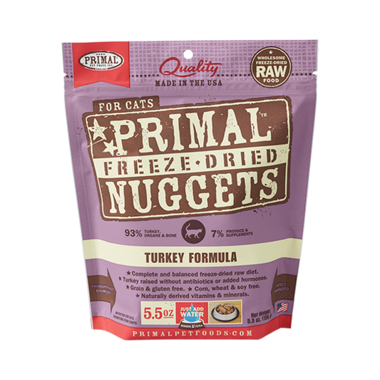 Primal Cat Freeze Dried Turkey 5.5 oz