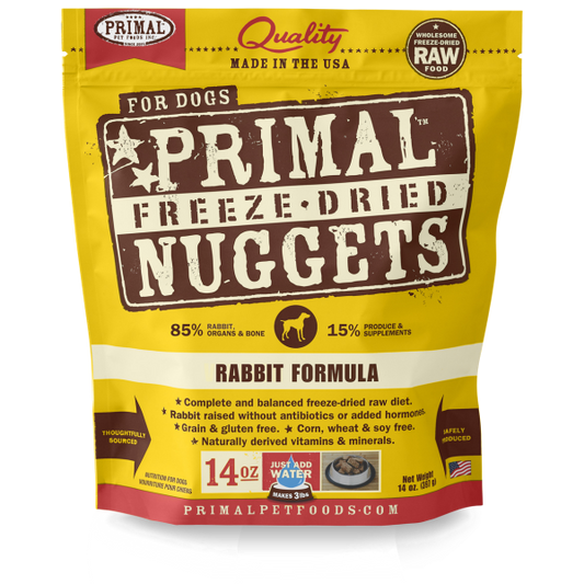 Primal Dog Freeze Dried Rabbit 14 oz