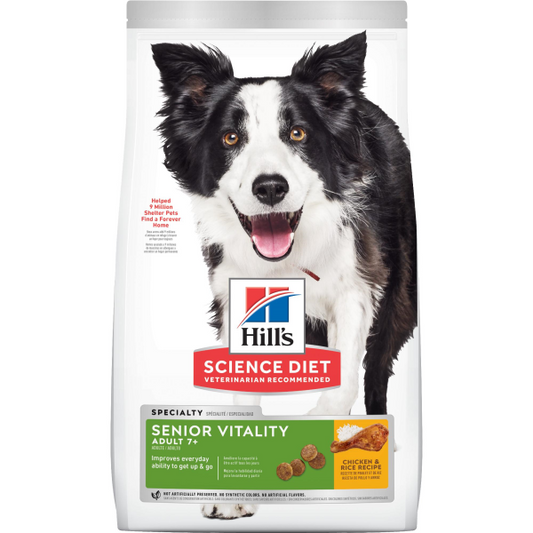 Hill's Science Diet Dog Adult 7+ Senior Vitality Chk 3.5 lb