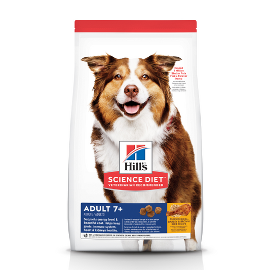 Hill's Science Diet Dog Adult 7+ Chicken Meal 33 lb