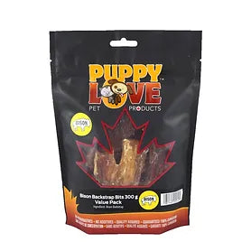 Puppy Love Bison  Backstrap Bits 300g