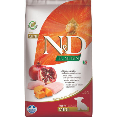 N&D Pumkin Chicken & Pomegranate - Puppy Dog Mini 5.5 Lb