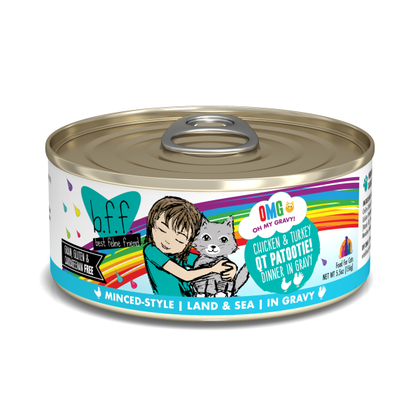 BFF Cat Patooties Chicken & Turkey 5.5 Oz