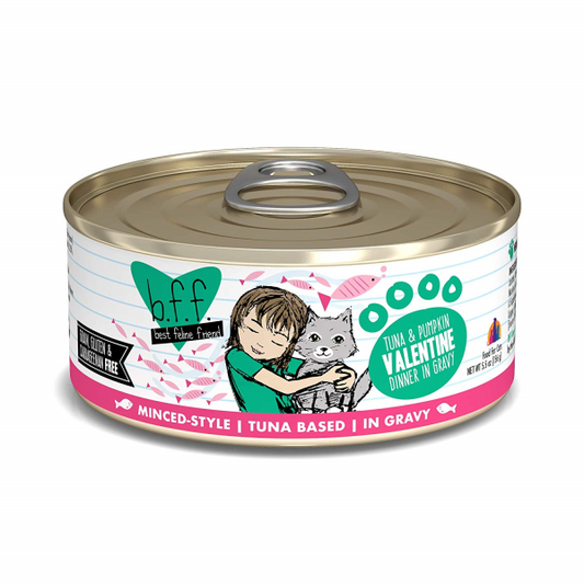 BFF Cat Tuna & Pumkin Valentine 5.5 Oz