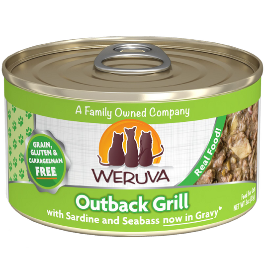 Currently Unavailable-- Weruva Cat GF Outback Grill 3 oz