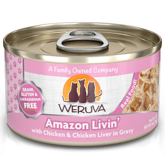 Weruva Cat GF Amazon Livin' 24/3 oz