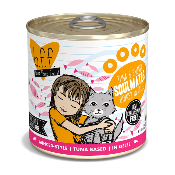 Currently Unavailable-- BFF Cat Tuna & Salmon Soulmates 10 oz