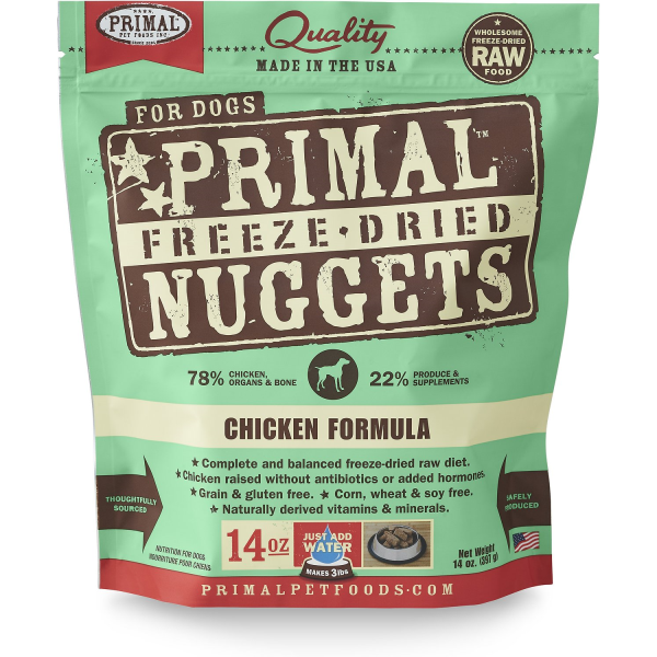 Primal Dog Freeze Dried Chicken 14 oz