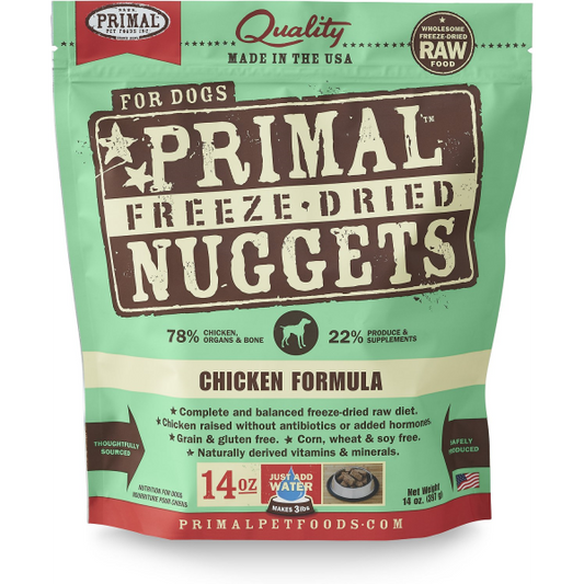 Primal Dog Freeze Dried Chicken 14 oz