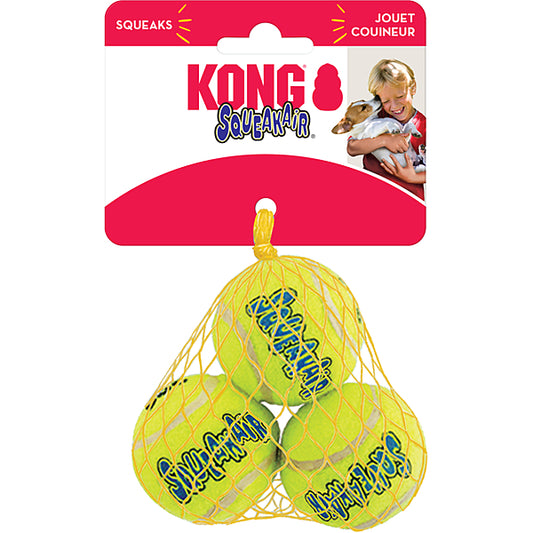 AirDog Squeaker Tennis Ball Small 3PK