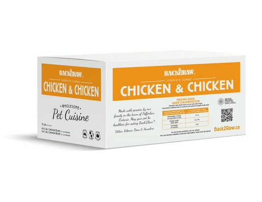 Back2Raw Complete Chicken Blend 12 Lb