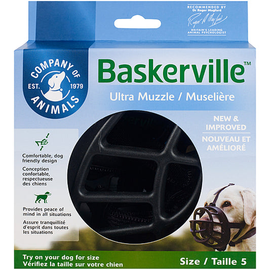 Baskersville Ultra Muzzle Black 5