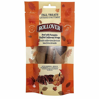 Rollover Beef Pumpkin California Wraps 3PK