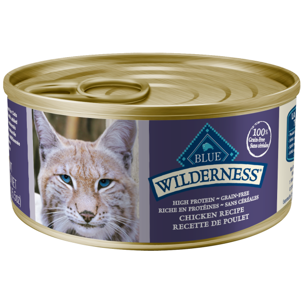 Blue Cat Wilderness Chicken 24/5.5 oz