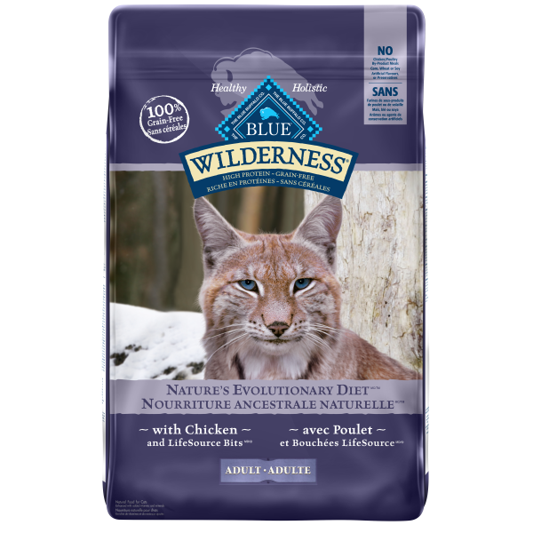 Blue Cat Wilderness GF Adult Chicken 12lb