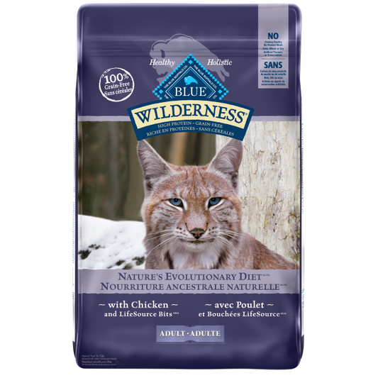 Blue Cat Wilderness GF Adult Chicken 12lb