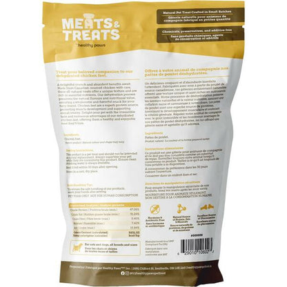 Meats & Treats  Dehydrated Chicken Feet 114GM