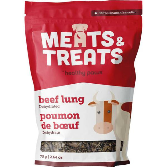 Meats & Treats  Dehydreated Beef Lung 75GM