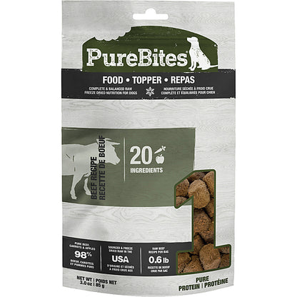 Pure Bites  FD Food/Topper Beef 85GM (24)