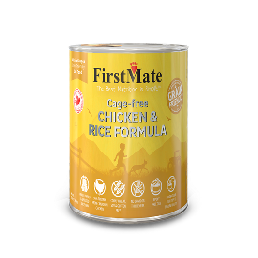 FirstMate Dog GFriendly Cage Free Chicken/Rice 12/12.2 oz