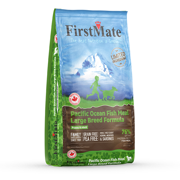 FirstMate Dog LID GF Pacific Ocean Fish Large Breed 25 lb