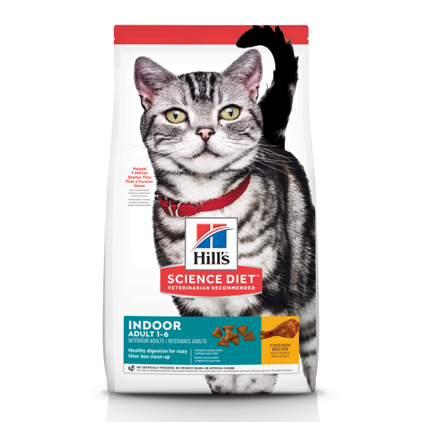 Hills Science Diet Cat Adult Indoor Chk.7 Lb