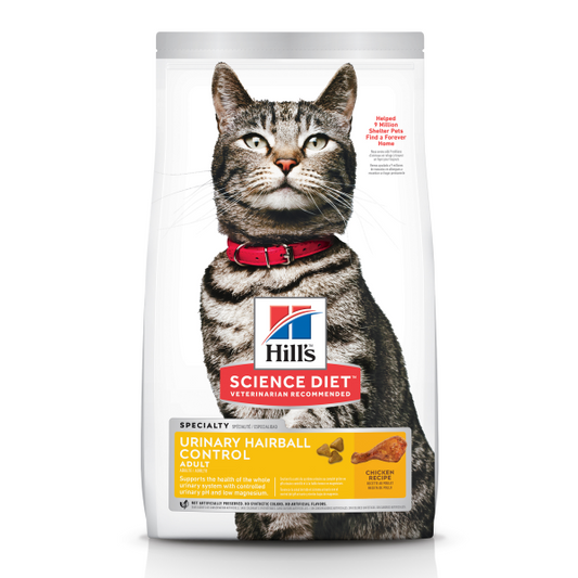 Hilks Science Diet Cat Adultvurinary &Hairbl Ctrl.chk 7 Lb