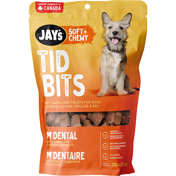 Jay's Tid Bits Dental 200GM (12)