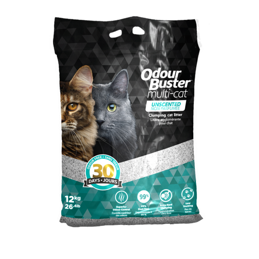 Odour Buster Cat Litter Multi-Cat 12 kg