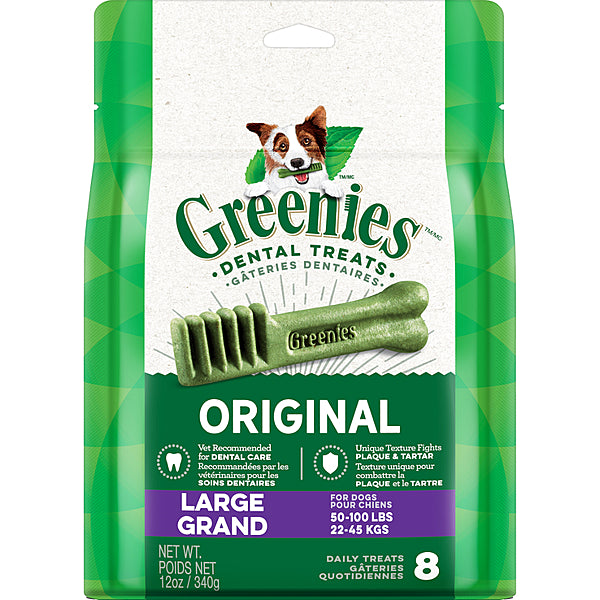 Greenies Org Large 8ct/12oz