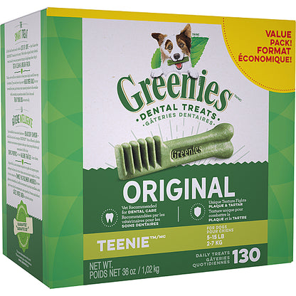 "GREENIES	Original Teenie 130CT | 36OZ"